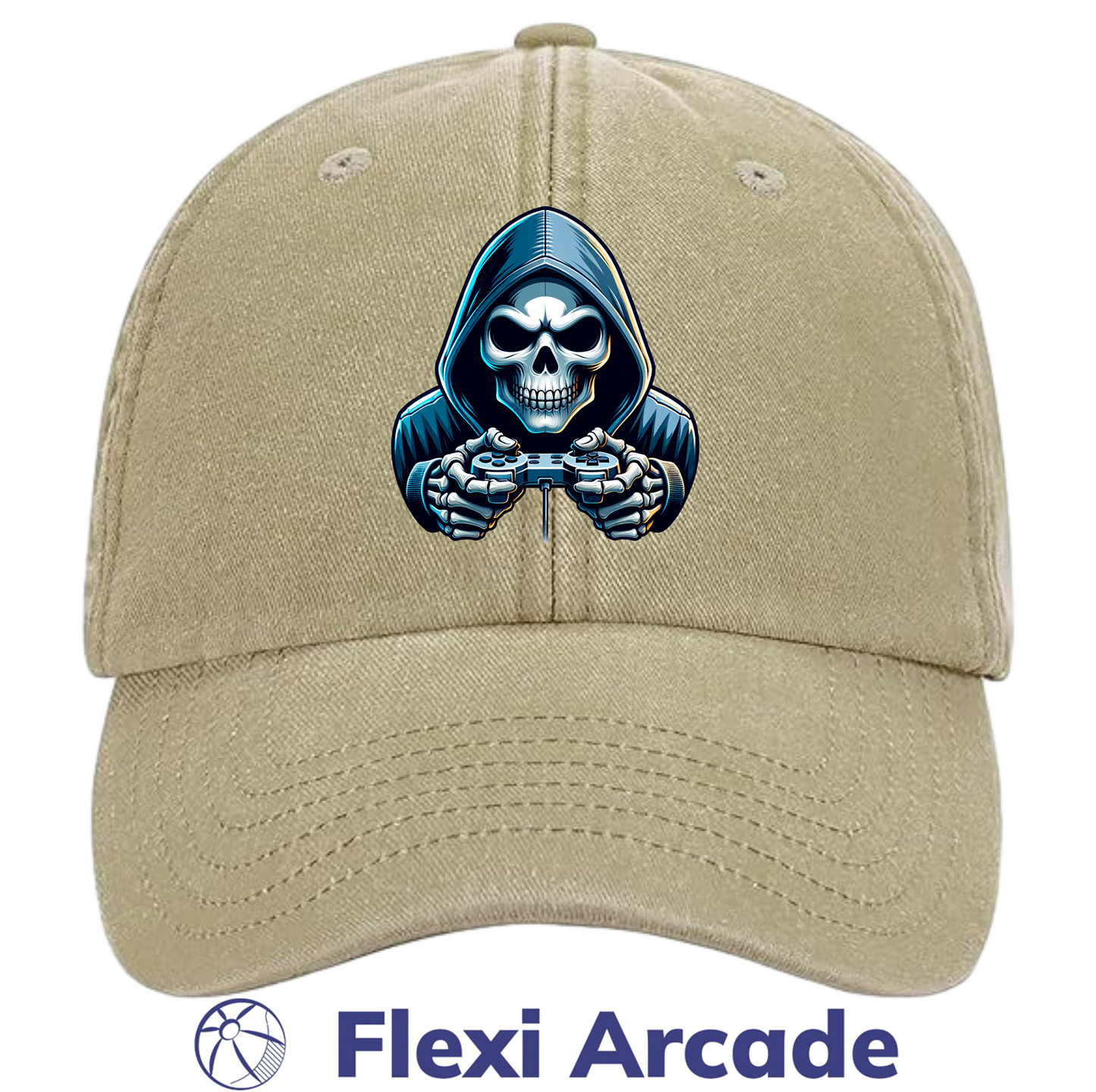 🧢 Deathmatch - Vintage Dad Cap - Flexi Signature Collection
