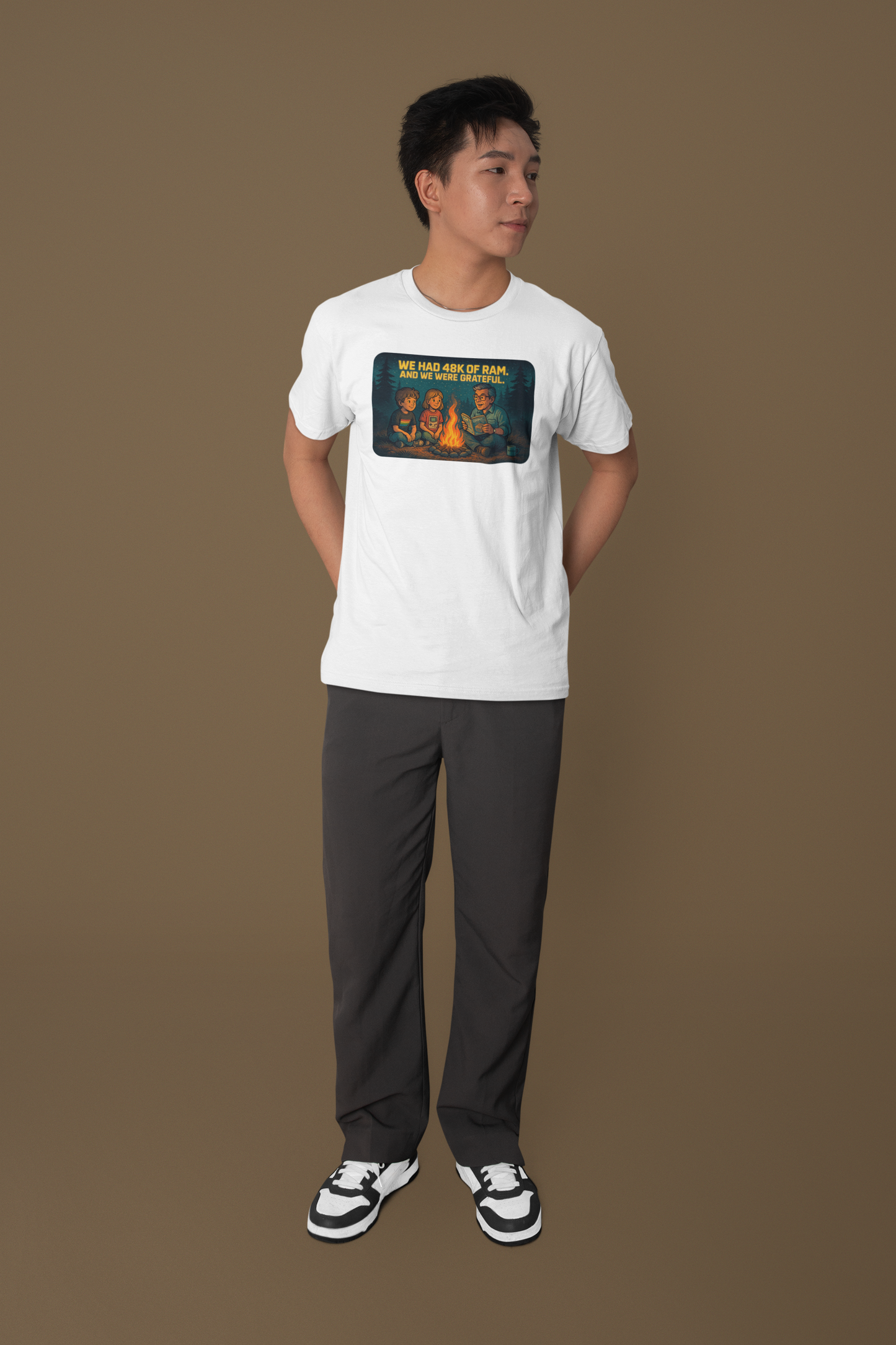 Campfire Horror Stories - We had 48k of Ram – Retro Gaming T-Shirt