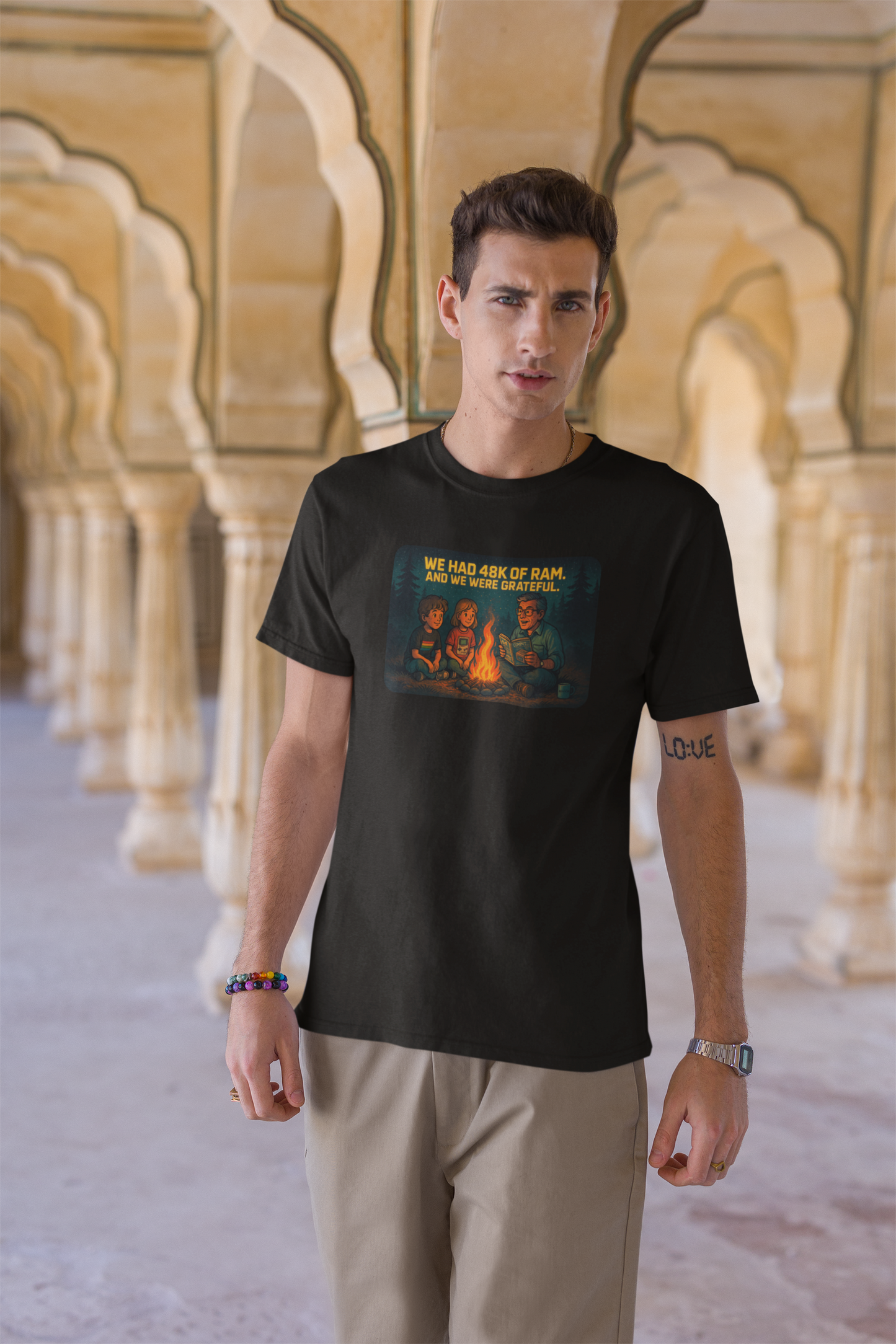 Campfire Horror Stories - We had 48k of Ram – Retro Gaming T-Shirt