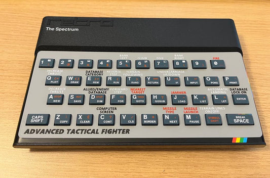 Advanced Tactical Fighter - Spectrum Keyboard Overlay