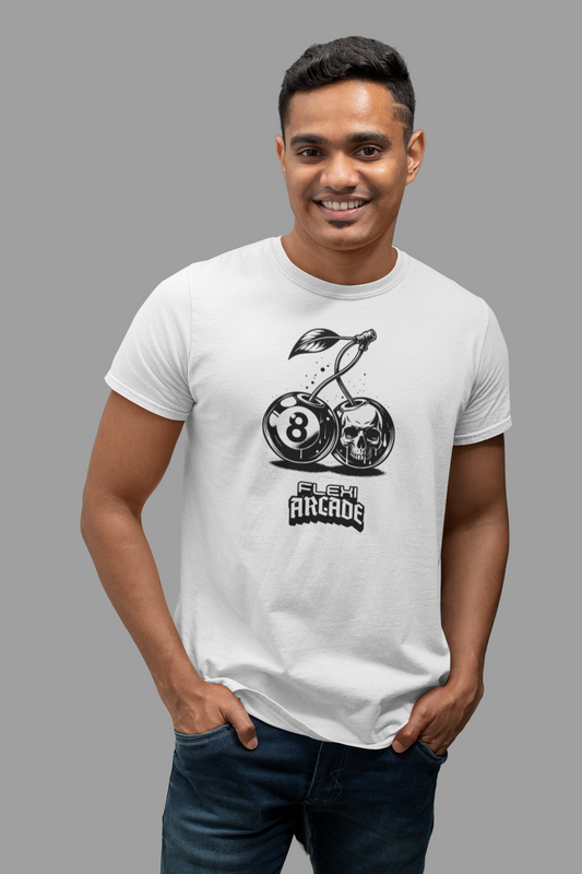 Flexi Arcade: Cherry Bombed - Gamer Tee - Signature Tee