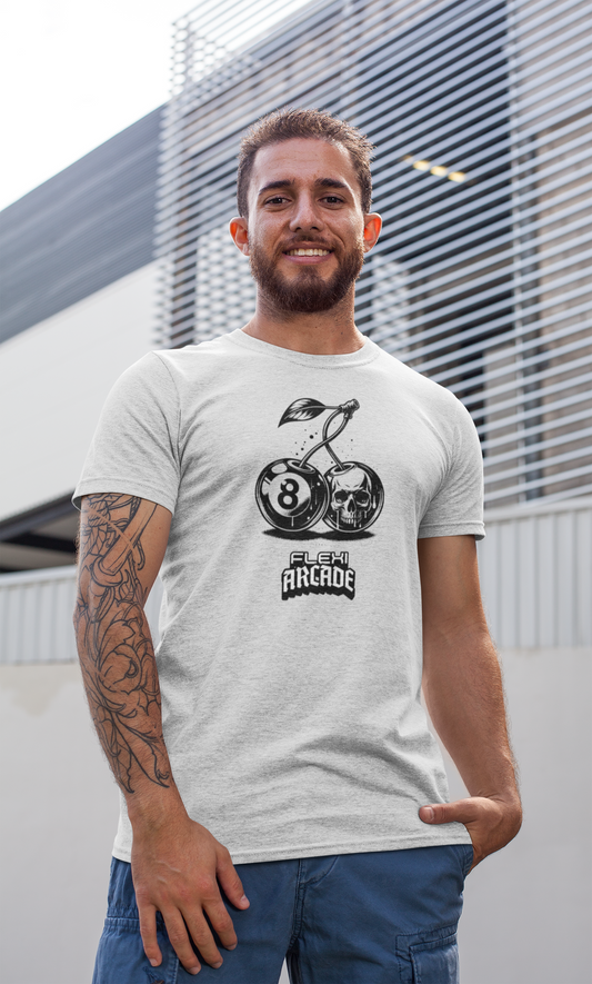Flexi Arcade: Cherry Bombed - Gamer Tee - Signature Tee