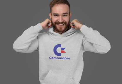 Commodore Logo – Retro Gaming Inspired Hoodie