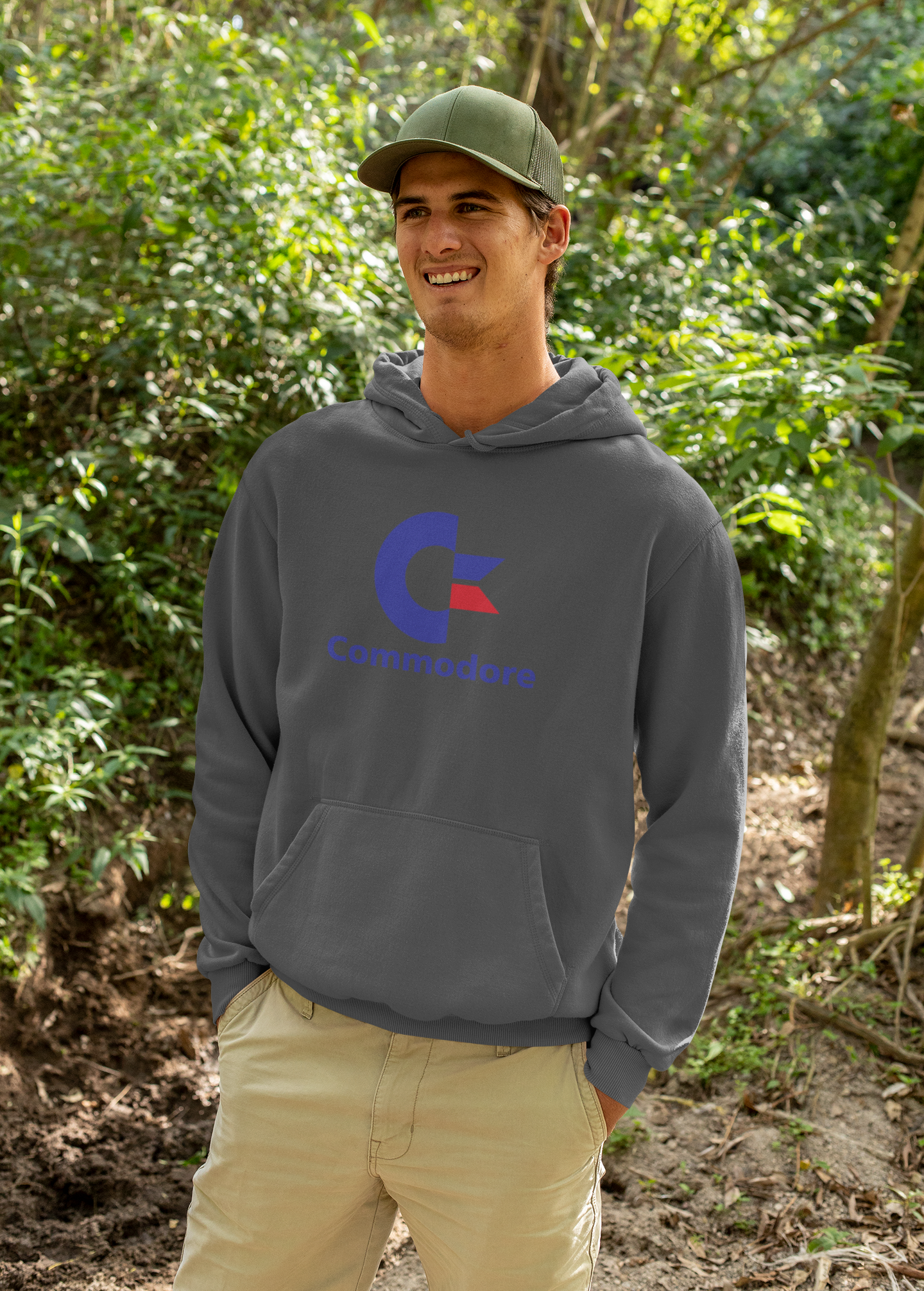 Commodore Logo – Retro Gaming Inspired Hoodie