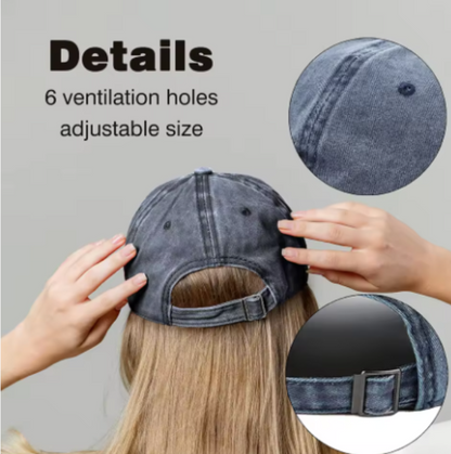 Fishbone Baseball Cap - Faded Washed look