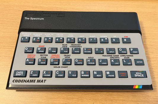 Codename MAT - Spectrum Keyboard Overlay