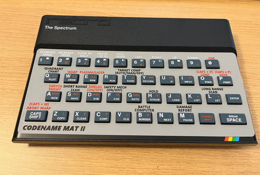 Codename MAT II - Spectrum Keyboard Overlay