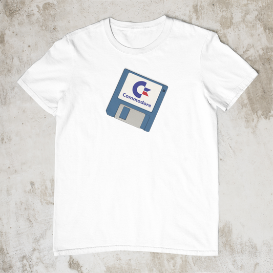 Commodore Floppy – Retro Gaming T-Shirt