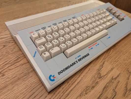Doomdark's Revenge - Commodore 64 Keyboard Overlay