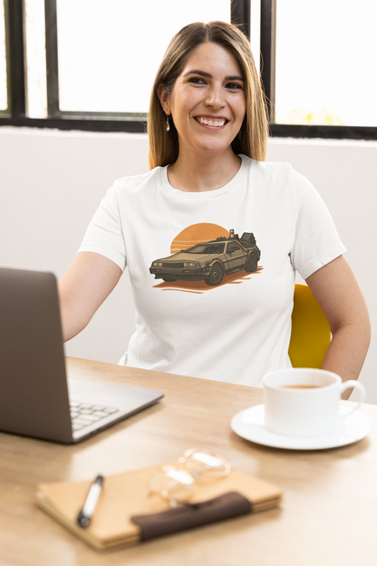 Roads? Where we're going.... – Retro Gaming T-Shirt