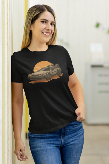 Roads? Where we're going.... – Retro Gaming T-Shirt