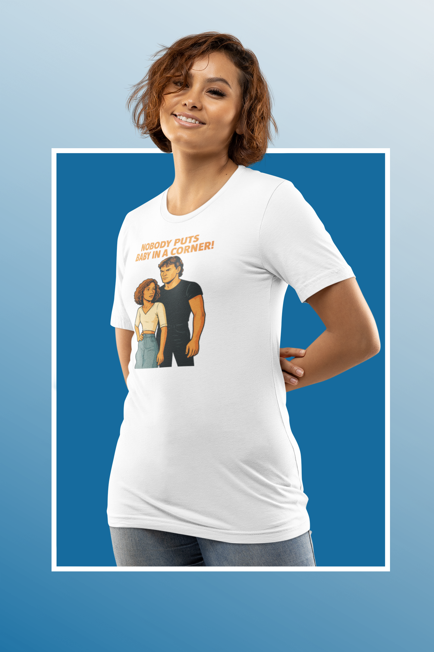 Nobody puts Baby in a corner! – Retro inspired T-Shirt