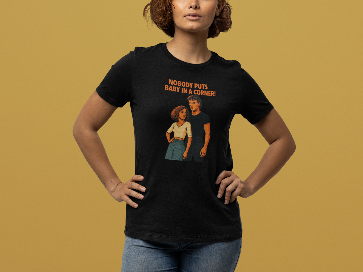 Nobody puts Baby in a corner! – Retro inspired T-Shirt