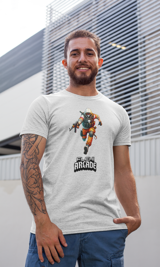 Flexi Arcade: Ghost Respawn - Gamer Tee - Signature Tee