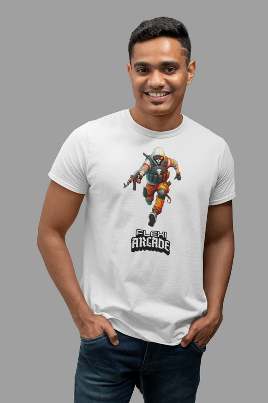 Flexi Arcade: Ghost Respawn - Gamer Tee - Signature Tee