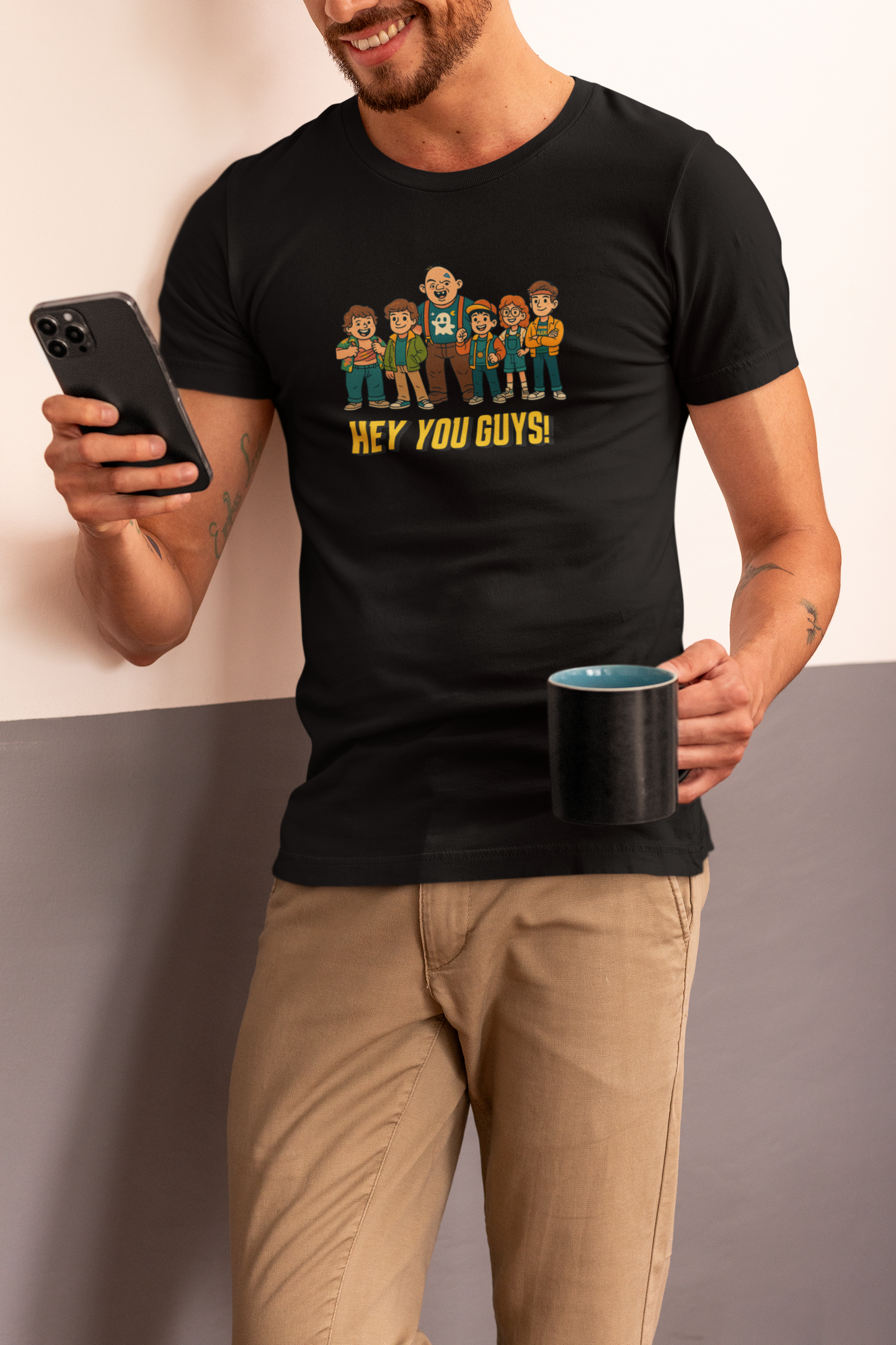 Hey you Guys! – Retro inspired T-Shirt