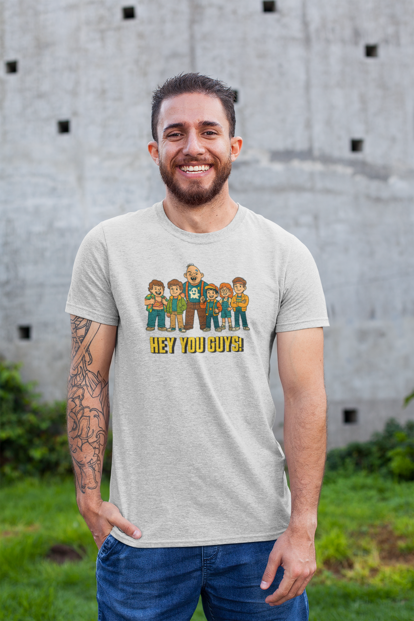 Hey you Guys! – Retro inspired T-Shirt