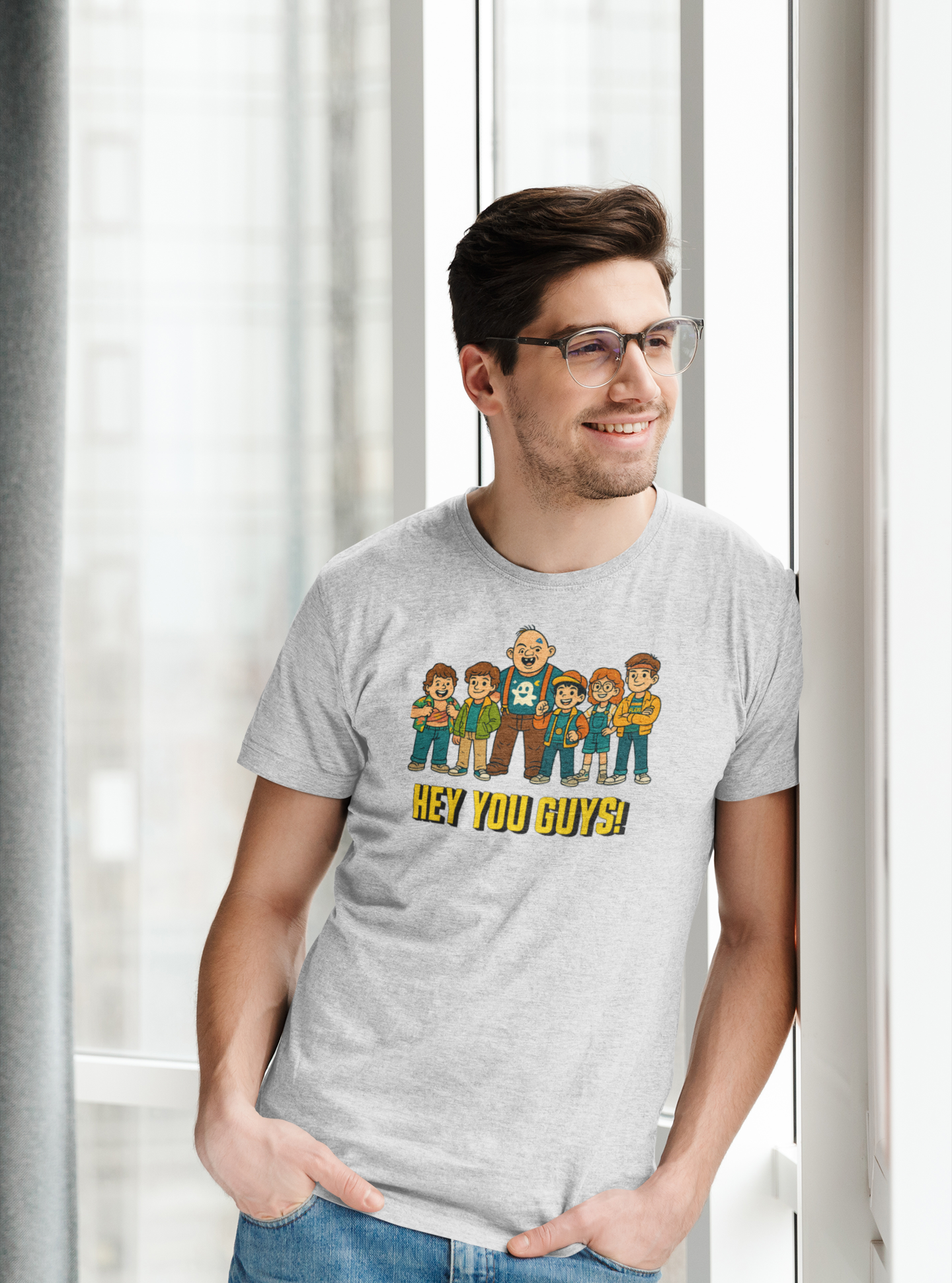 Hey you Guys! – Retro inspired T-Shirt