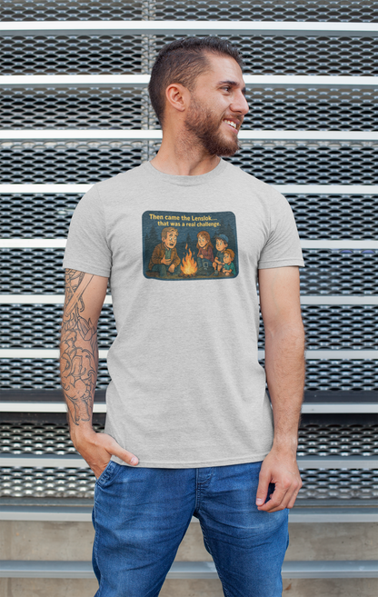 Campfire Horror Stories - Then came the Lenslok – Retro Gaming T-Shirt
