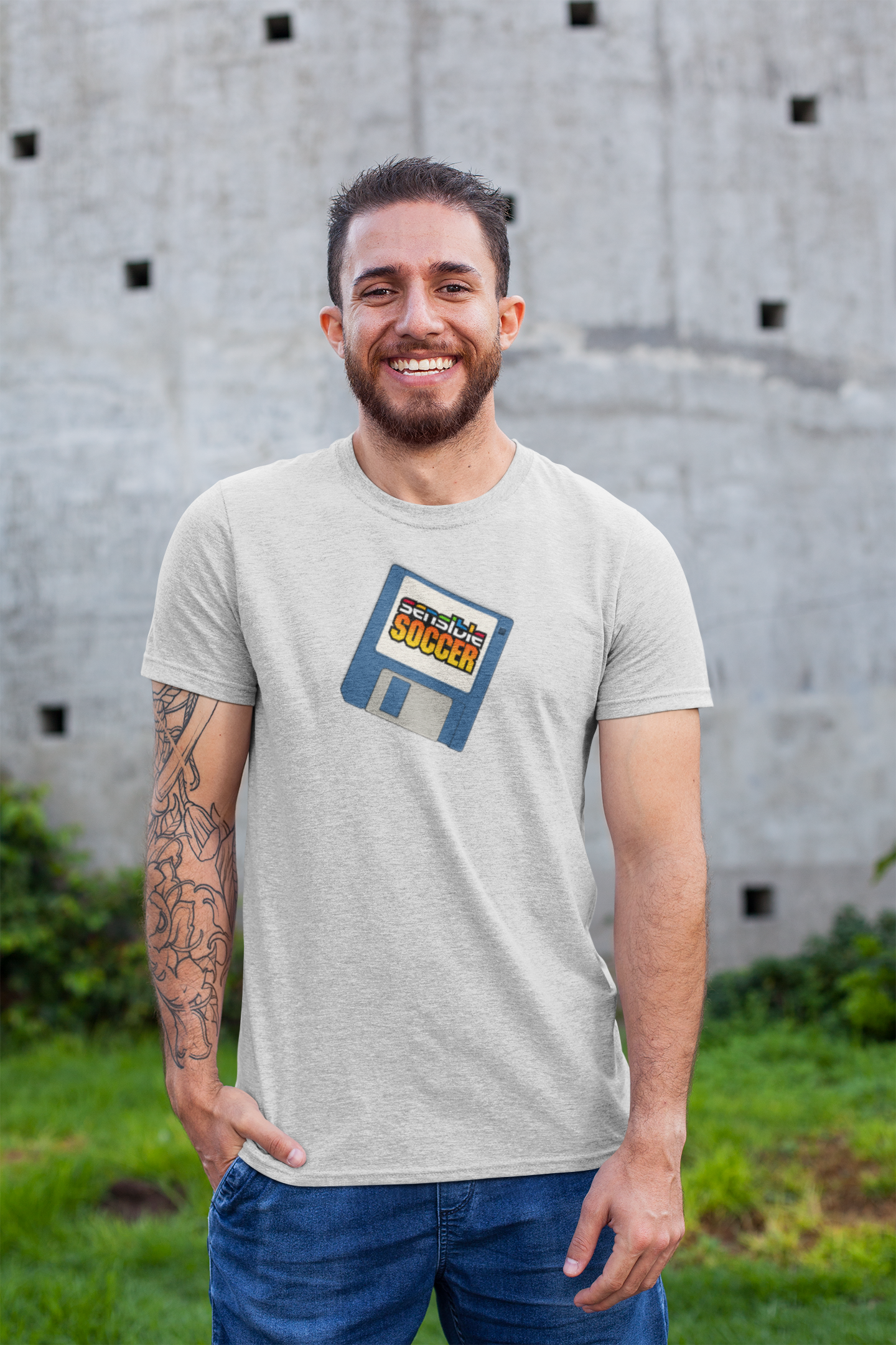 Sensible Soccer Floppy – Retro inspired Gamer T-Shirt
