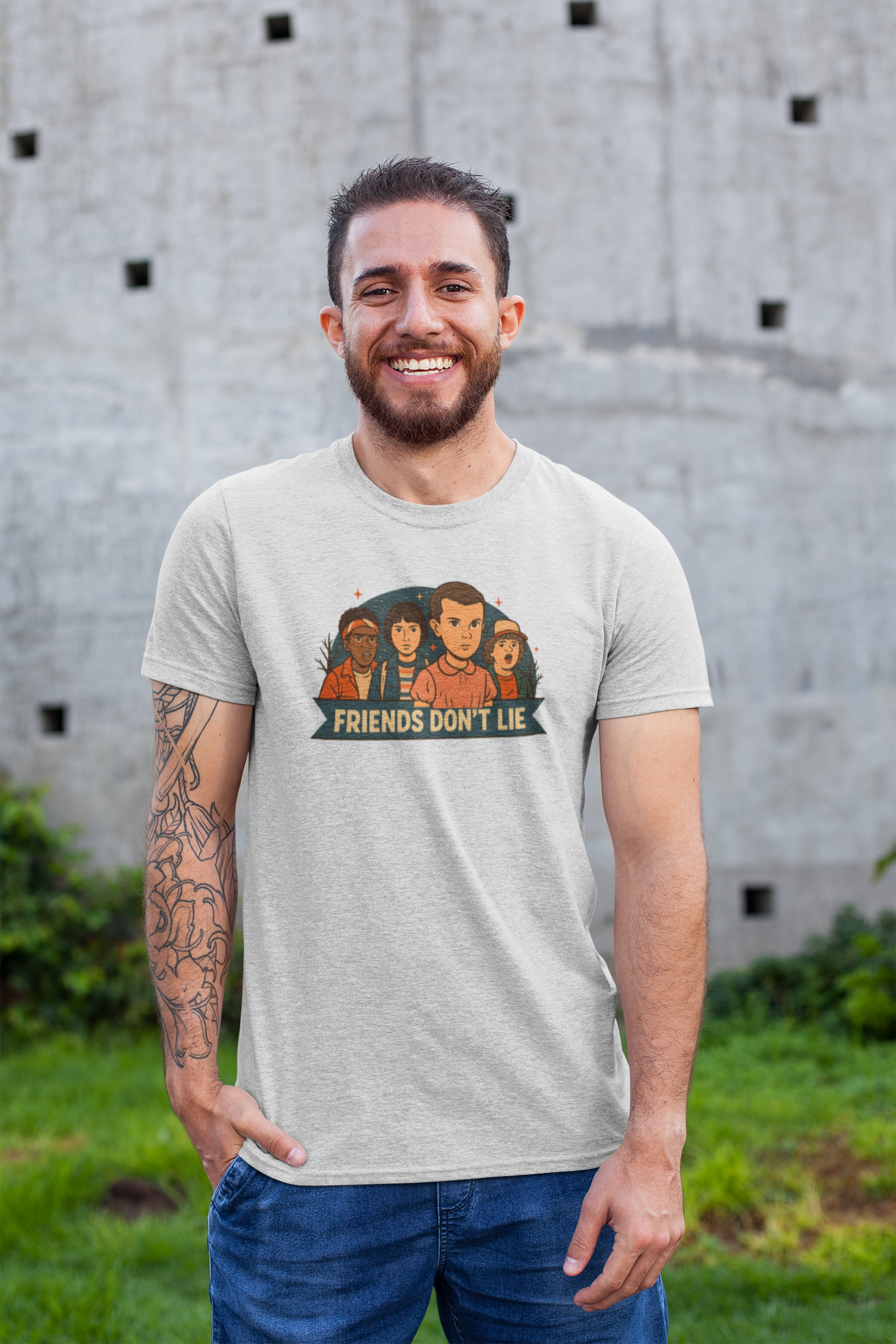 Friends don't Lie – Retro inspired T-Shirt