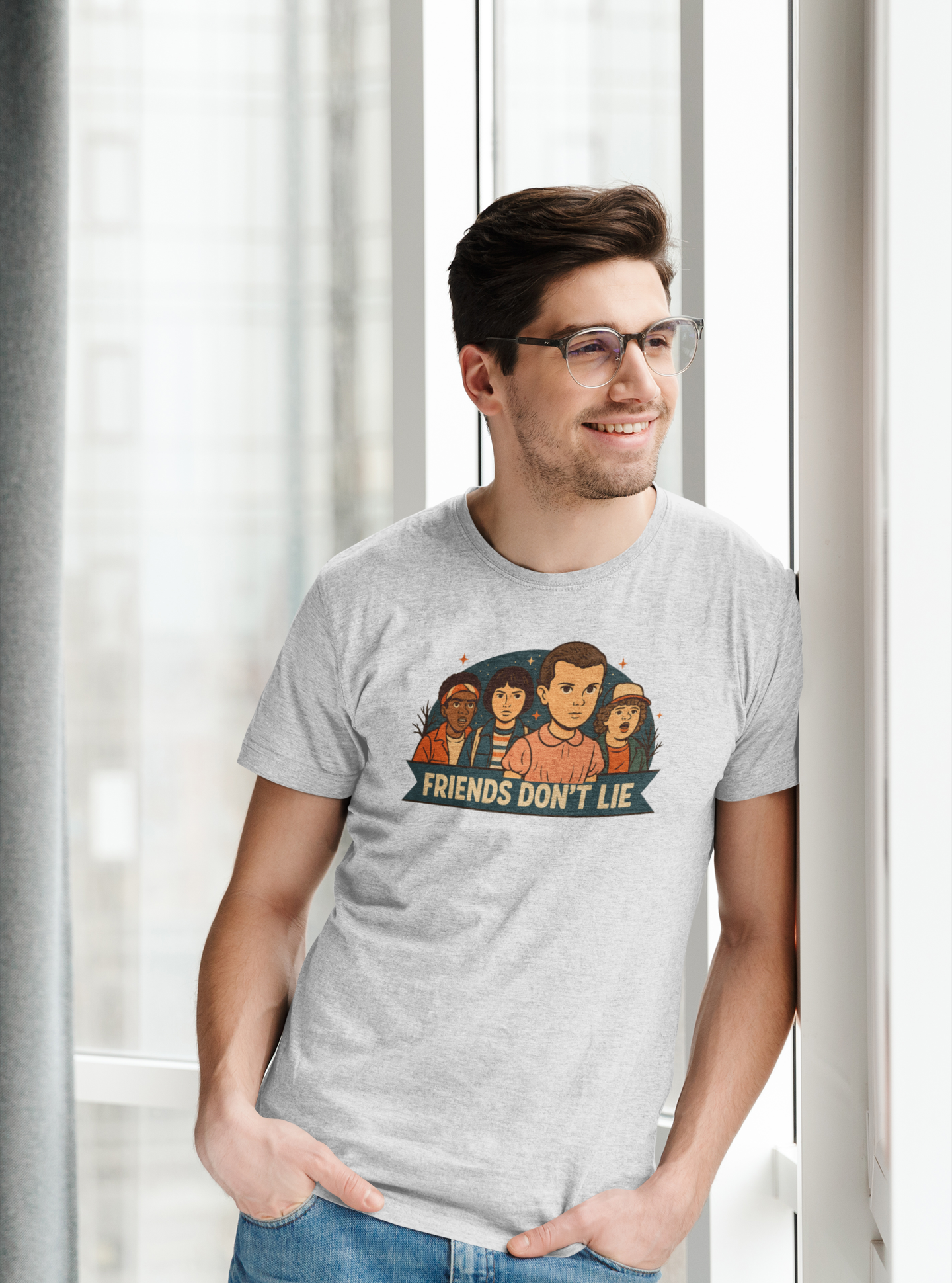 Friends don't Lie – Retro inspired T-Shirt