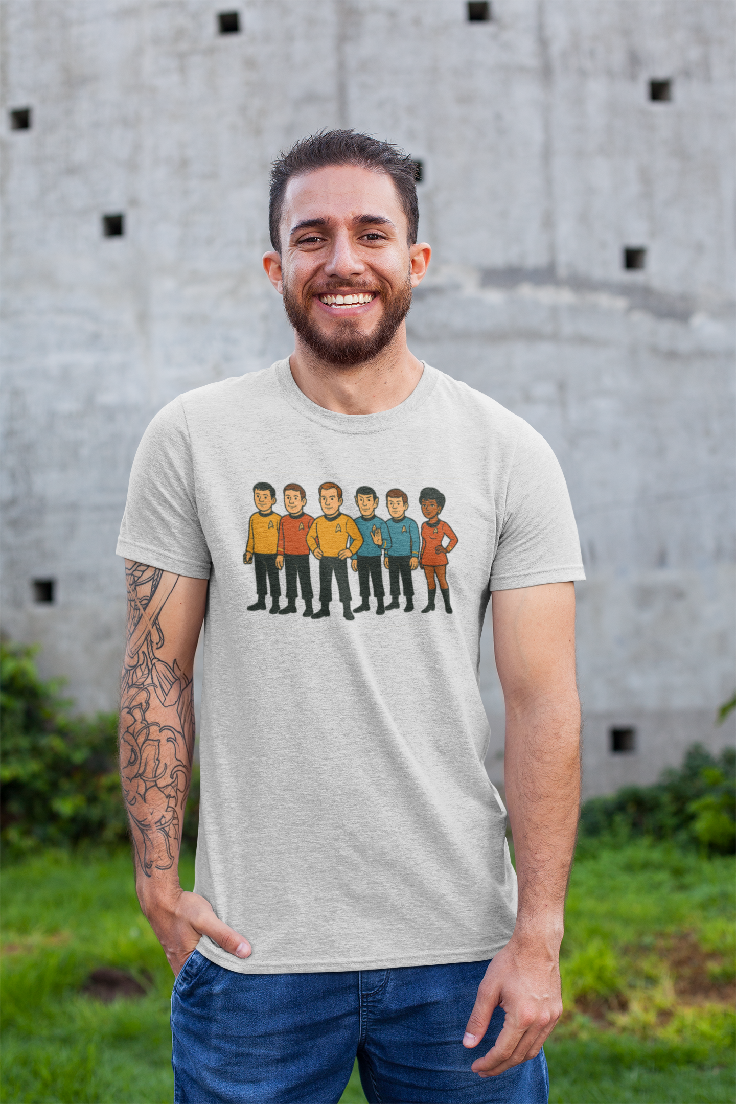 Boldly Go! – Retro inspired T-Shirt