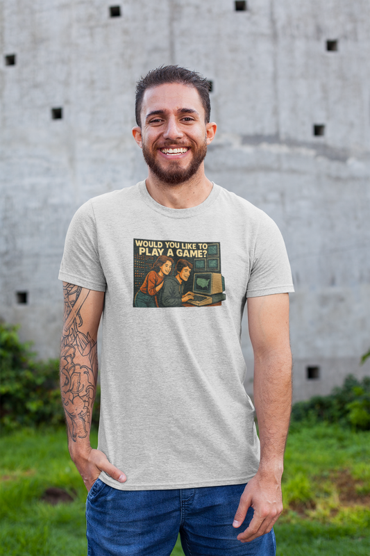 Would you like to Play a Game? – Retro inspired T-Shirt