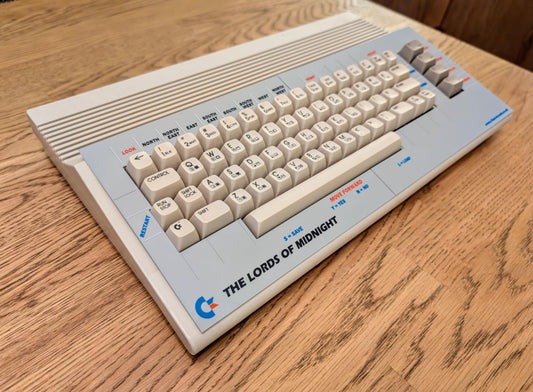 The Lords of Midnight - Commodore 64 Keyboard Overlay