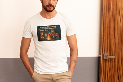 Campfire Horror Stories - The Manic Miner Music Never Stopped – Retro Gaming T-Shirt