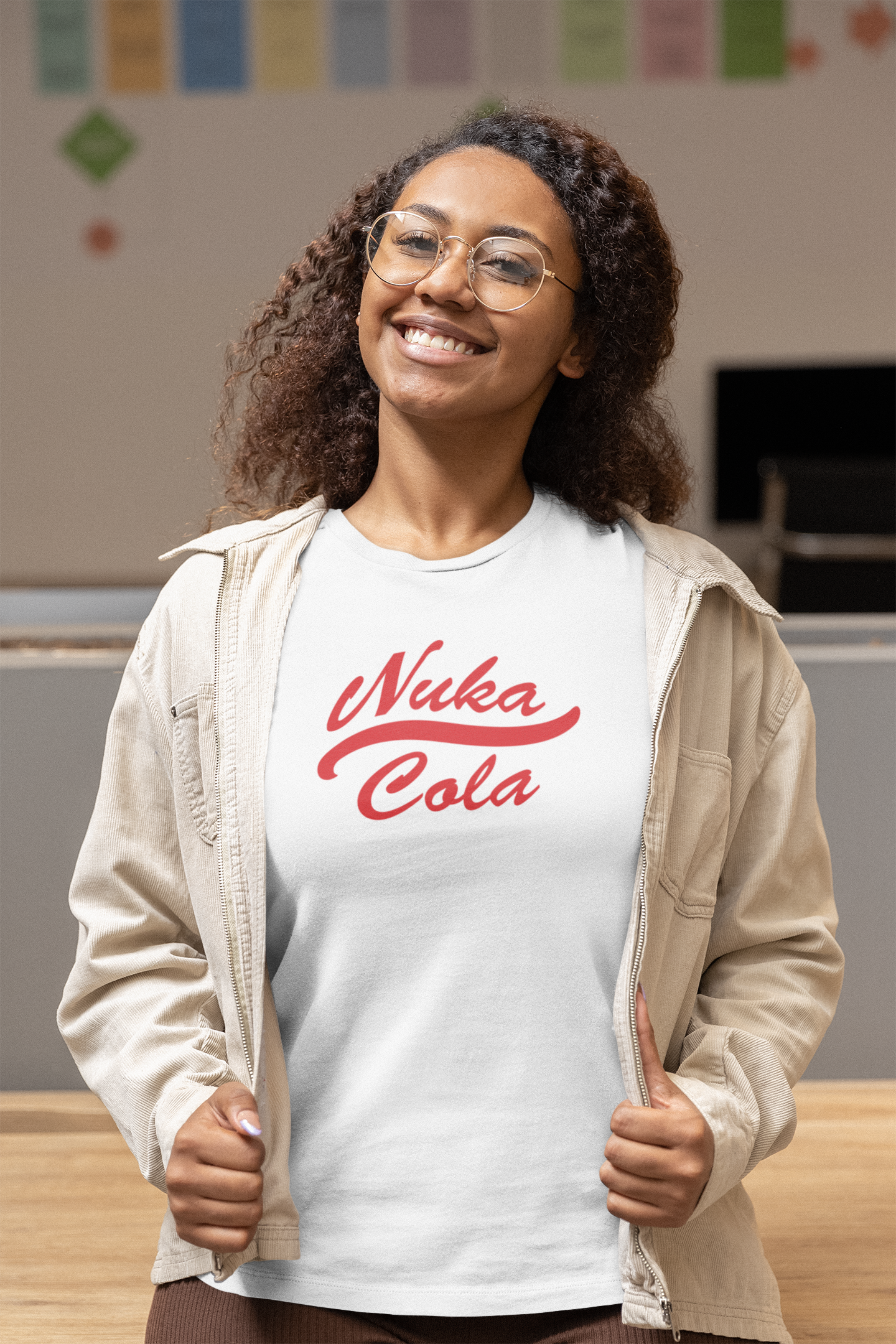 Ice cold. Slightly irradiated. Always refreshing – Retro inspired T-Shirt