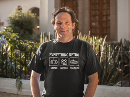 Everything Retro – Premium T-Shirt for Retro & 80s 90s Lovers