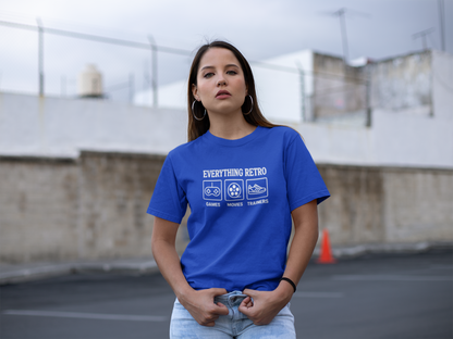 Everything Retro – Premium T-Shirt for Retro & 80s 90s Lovers