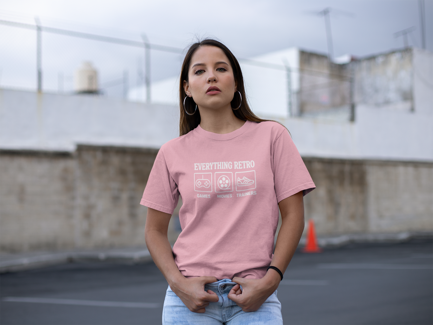 Everything Retro – Premium T-Shirt for Retro & 80s 90s Lovers