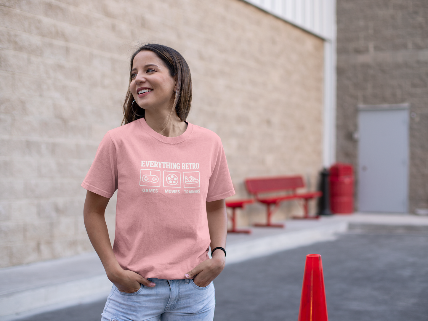 Everything Retro – Premium T-Shirt for Retro & 80s 90s Lovers