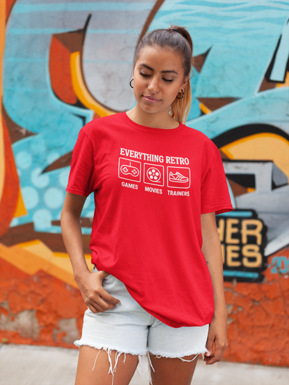 Everything Retro – Premium T-Shirt for Retro & 80s 90s Lovers