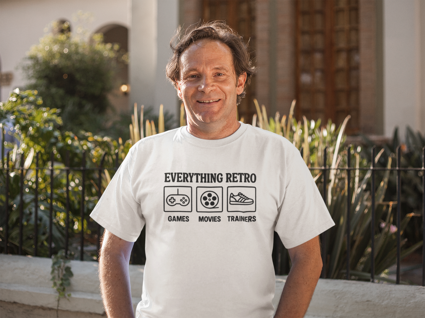 Everything Retro – Premium T-Shirt for Retro & 80s 90s Lovers