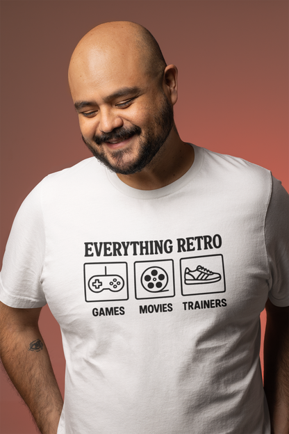 Everything Retro – Premium T-Shirt for Retro & 80s 90s Lovers