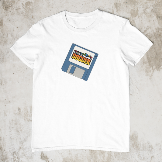 Sensible Soccer Floppy – Retro inspired Gamer T-Shirt