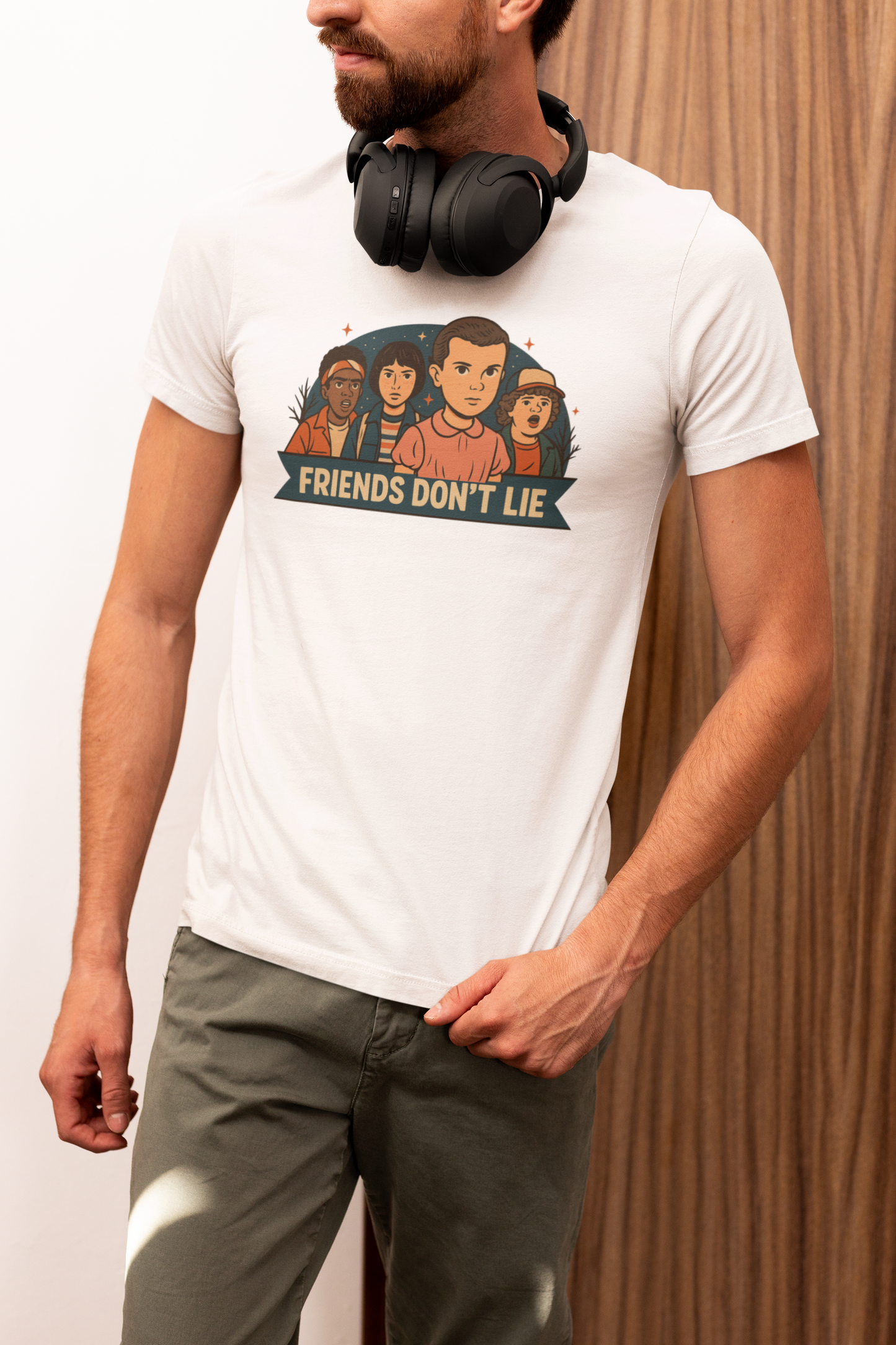 Friends don't Lie – Retro inspired T-Shirt