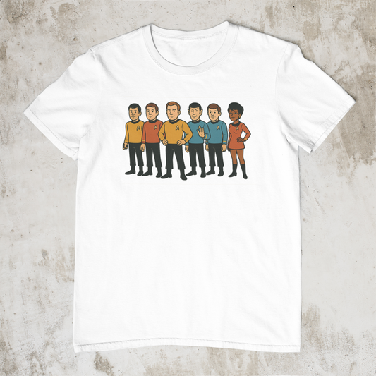 Boldly Go! – Retro inspired T-Shirt