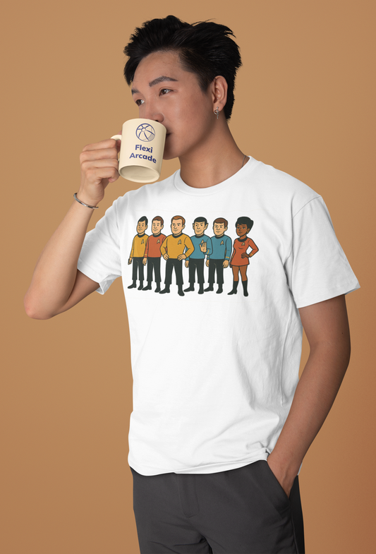 Boldly Go! – Retro inspired T-Shirt