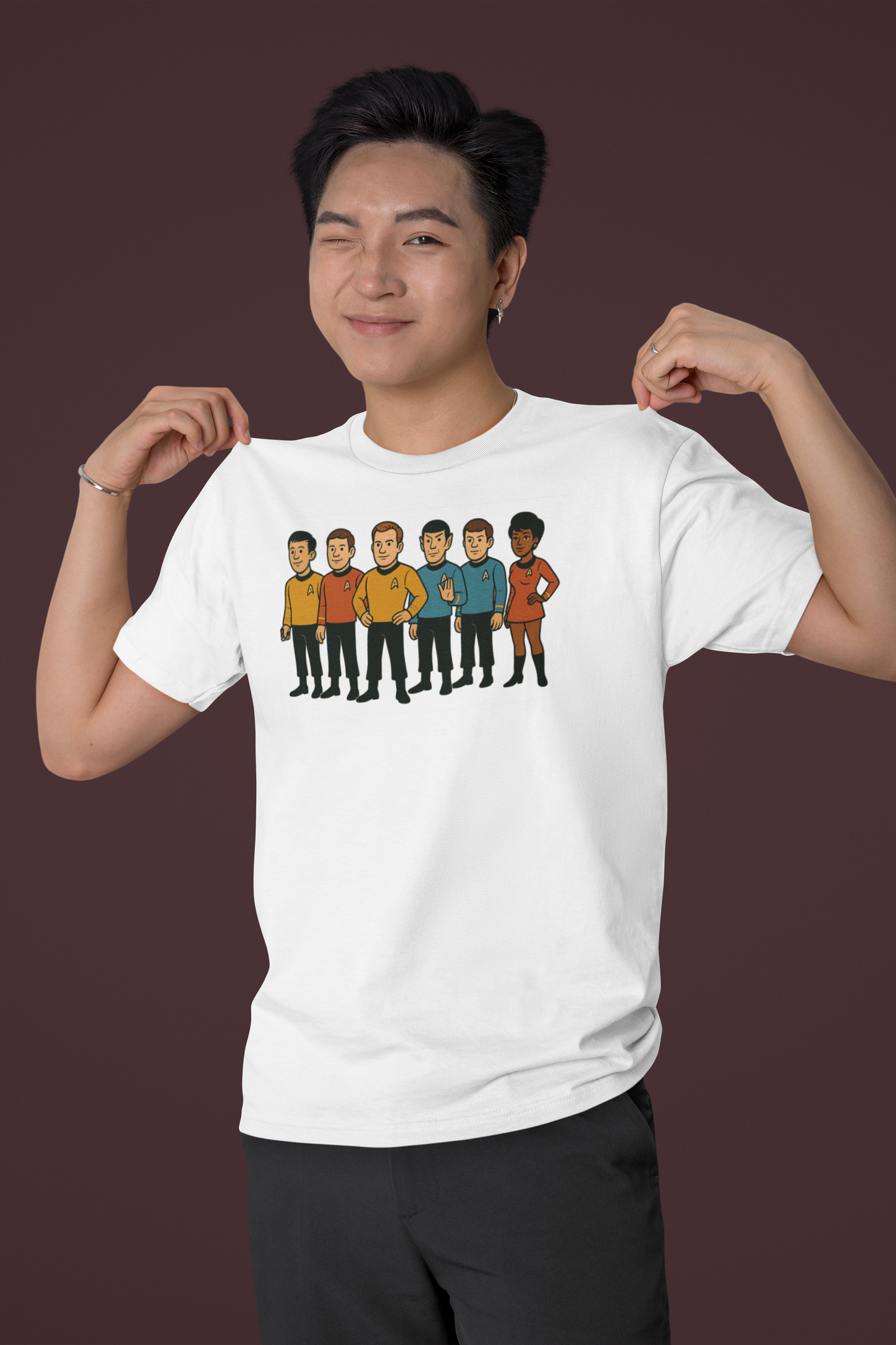 Boldly Go! – Retro inspired T-Shirt