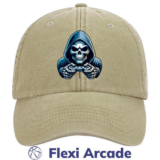 🧢 Deathmatch - Vintage Dad Cap - Flexi Signature Collection