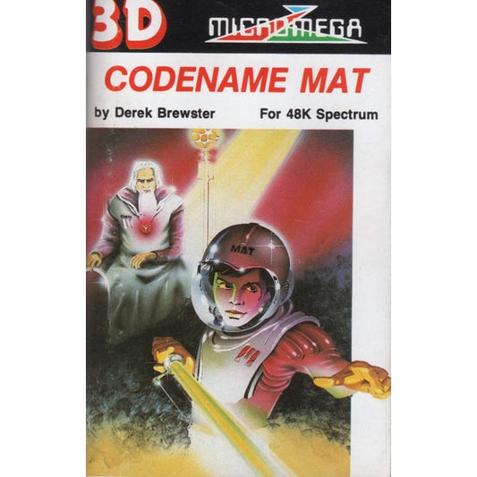 Codename MAT - Spectrum Keyboard Overlay