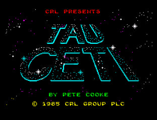 Tau Ceti - Spectrum Keyboard Overlay